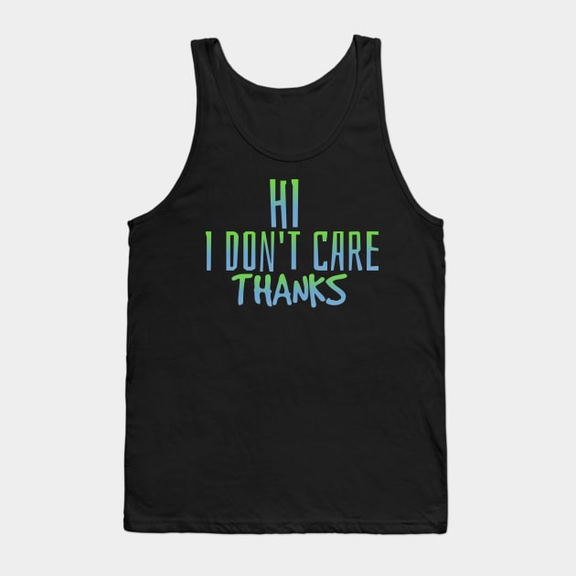 Funny t-shirt designs Tank Top by Coreoceanart